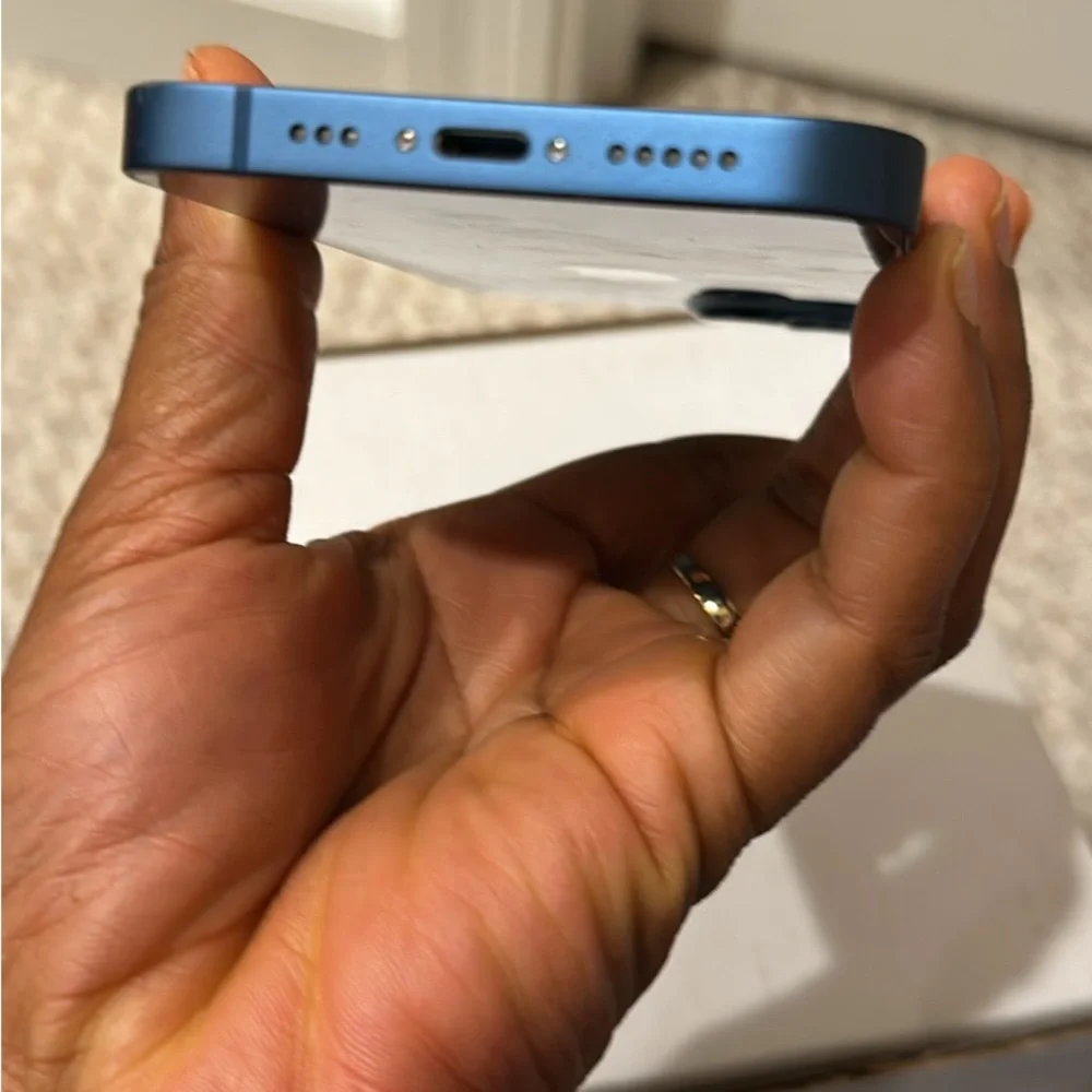 Apple iPhone 13 unlocked 128GB blue     97% battery health